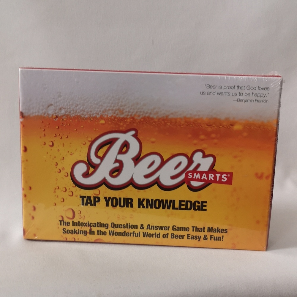 Beer Smarts Tap Your Knowledge New & Sealed Question & Answer Card Game